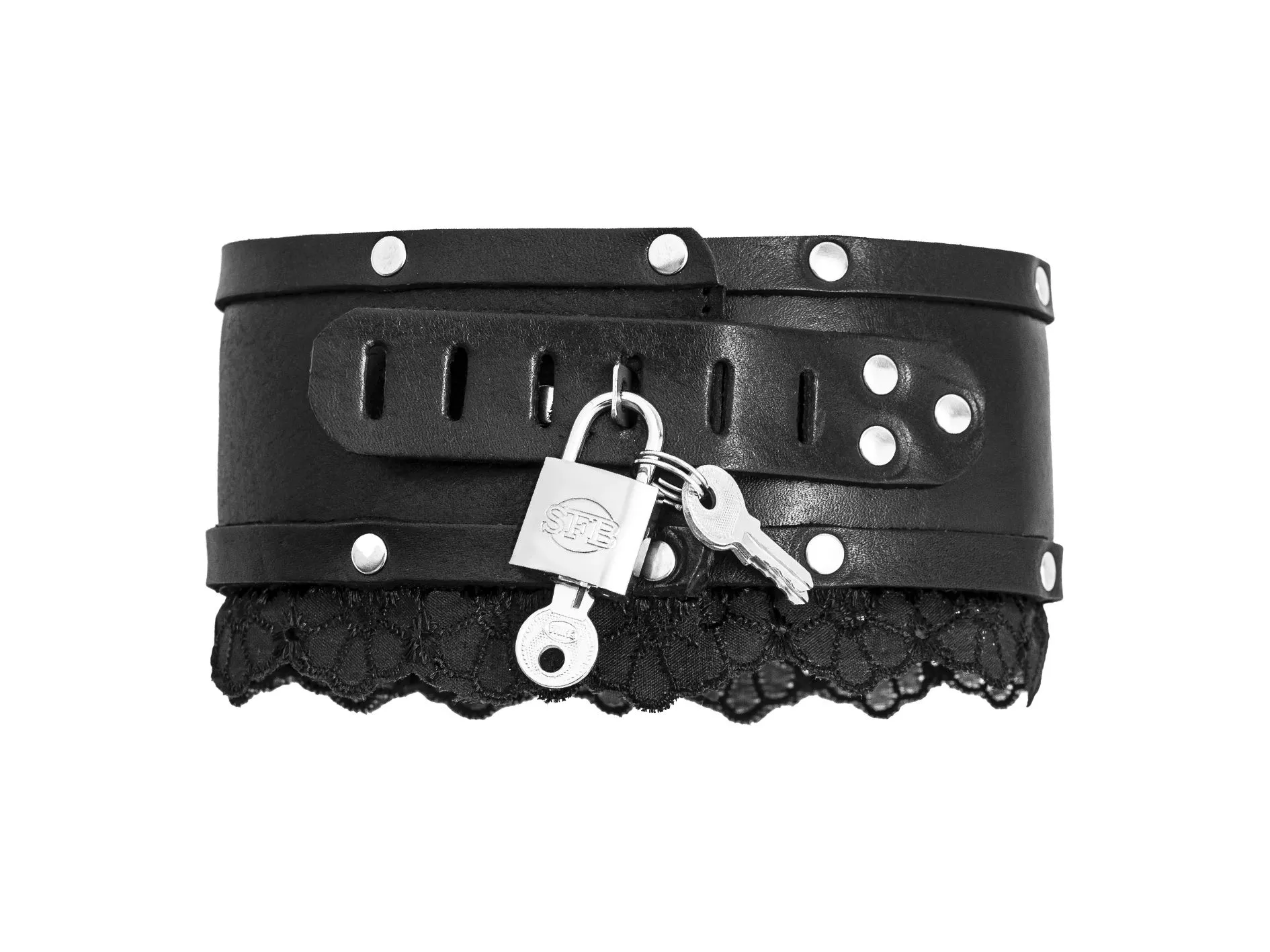 ошейник с кружевом pinkrabbit на замке в Севастополе