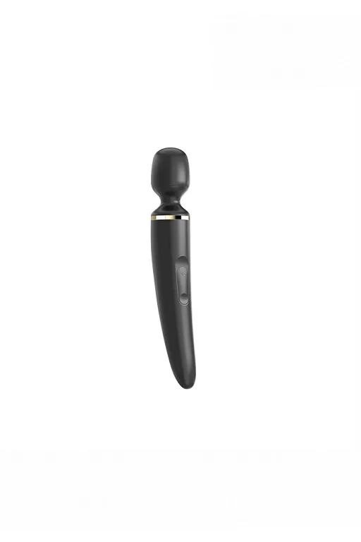 универсальный вибромассажер satisfyer wand-er woman (black/gold) в Севастополе