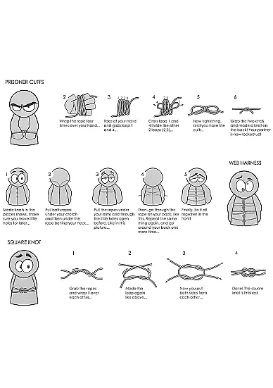 веревка для связывания thick bondage rope 10 м. в Севастополе