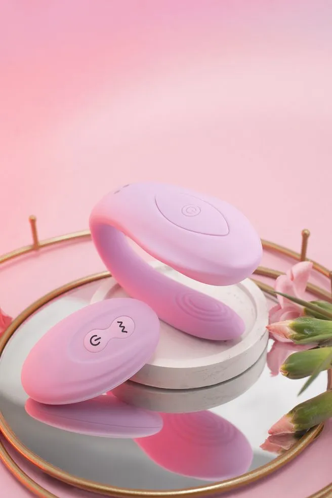 Стимулятор для пар PinkRabbit Only Two, розовый