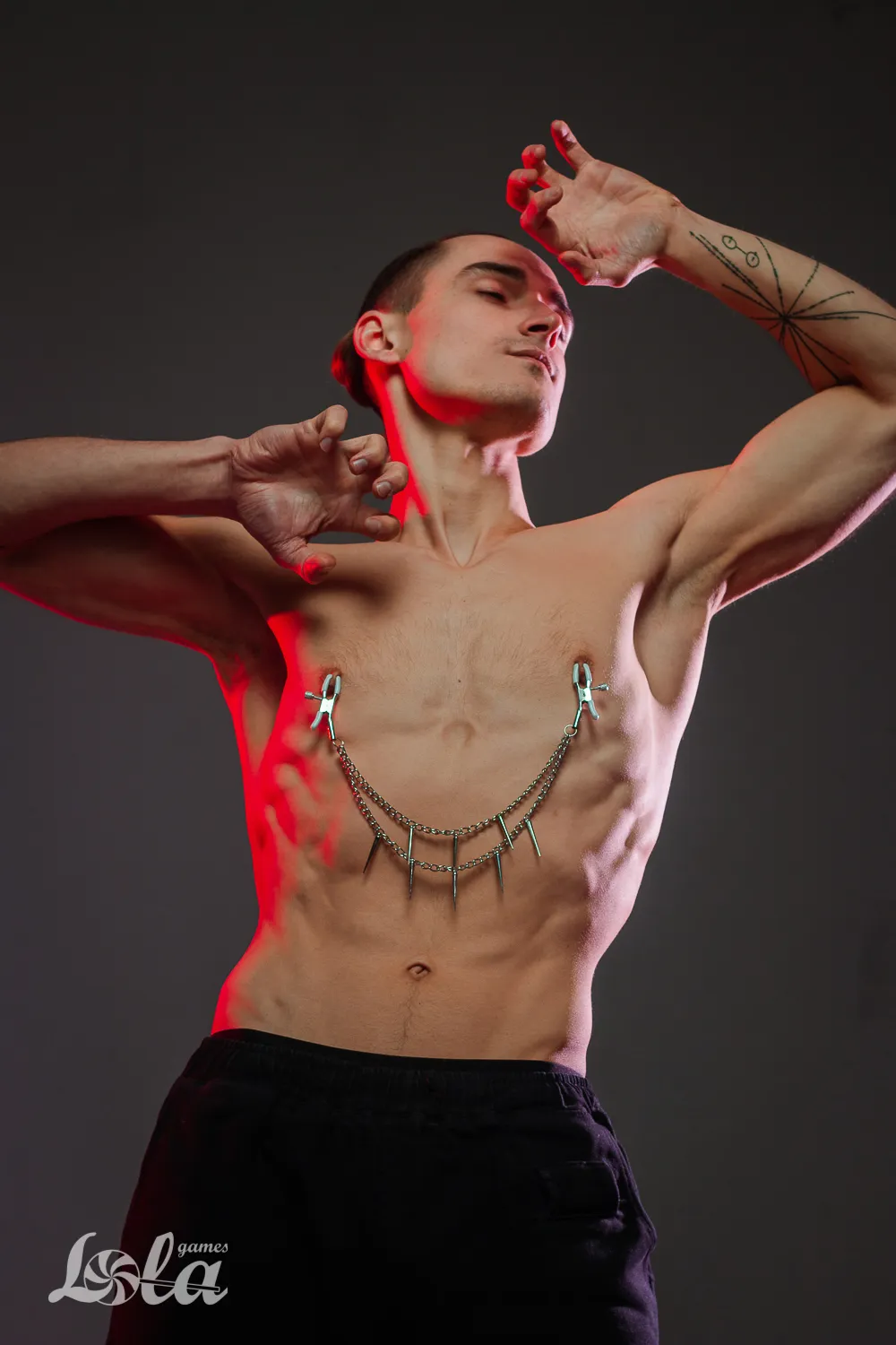 зажимы на cоски party hard spiky 1163-01lola в Севастополе