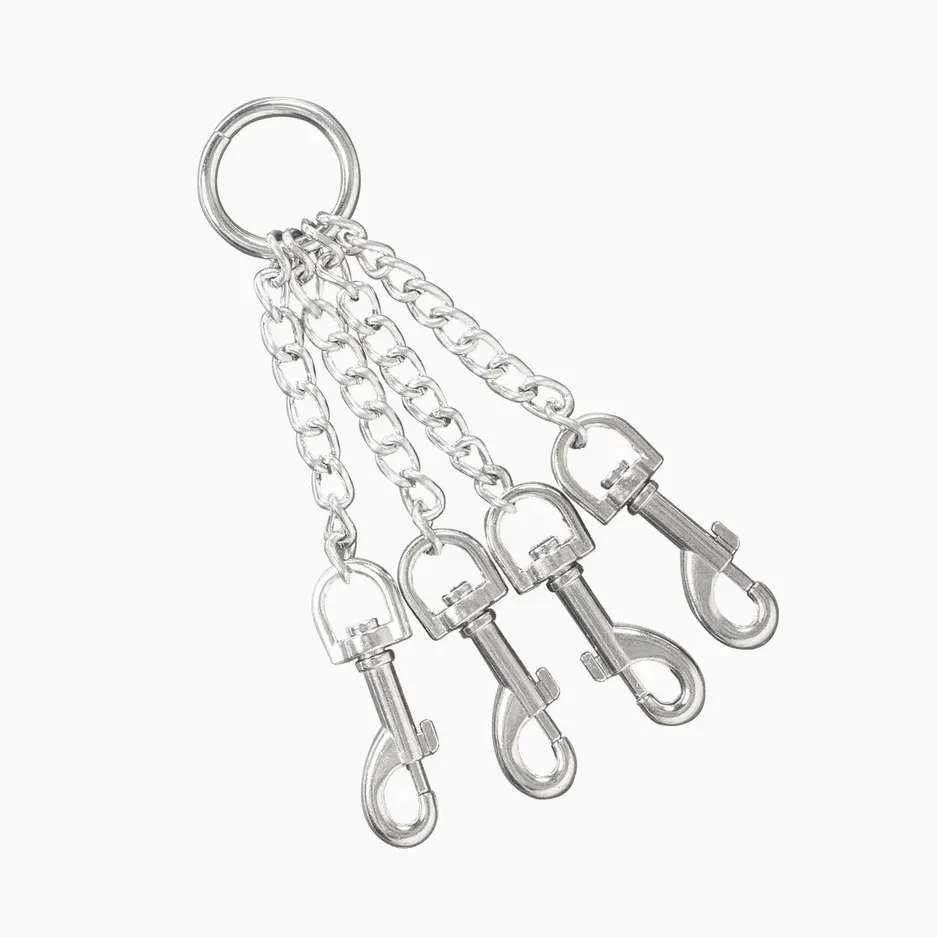 крест из цепи, с карабинами, 25 см в Севастополе