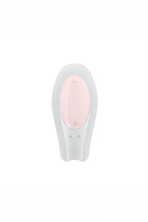 парный вибратор satisfyer double joy с возможностью управления через приложение (белый) в Севастополе
