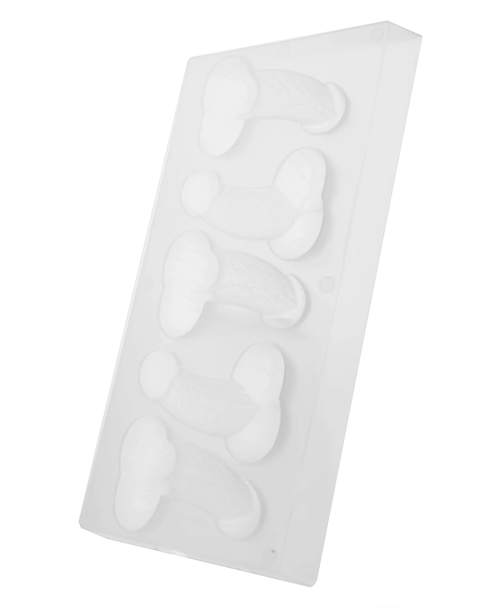 Формочка с пенисами Сима Ленд для льда, белая