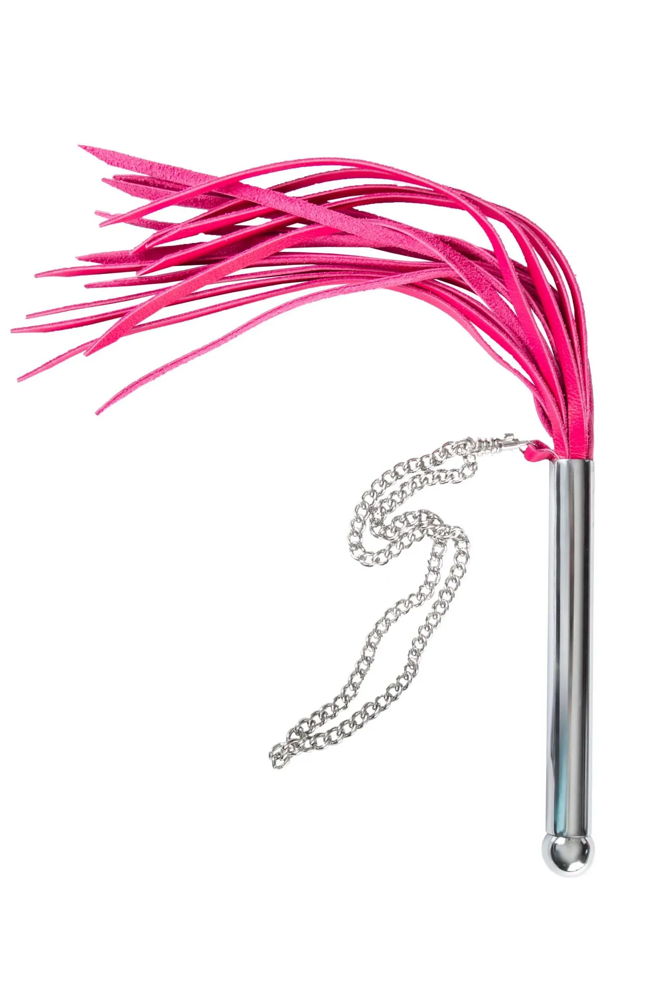 плетка beastly серебряная мечта, 35 см, розовая в Севастополе