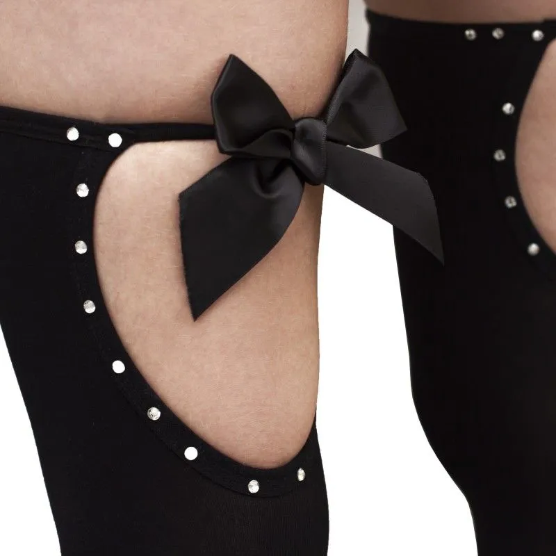 Эротическое чулки плотные с бантом в Севастополе