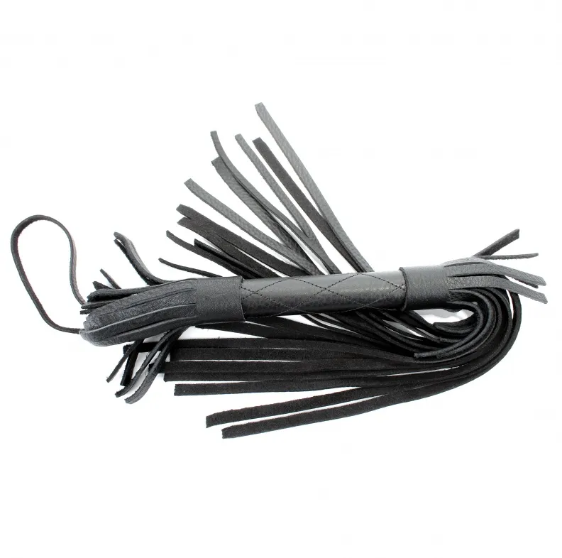 плетка черная из натуральной кожи 54001ars в Севастополе