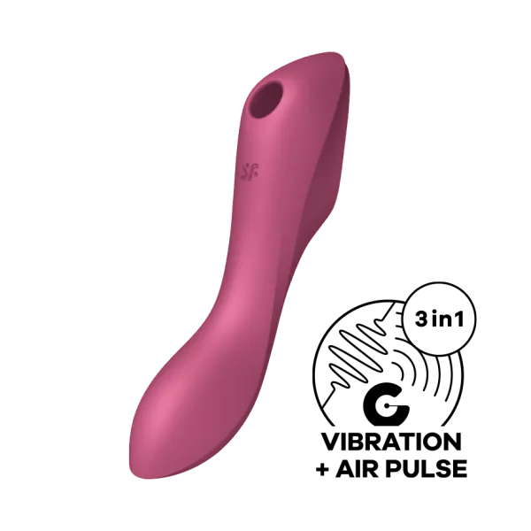 вакуумный массажер satisfyer curvy trinity 3 red 036526sa в Севастополе