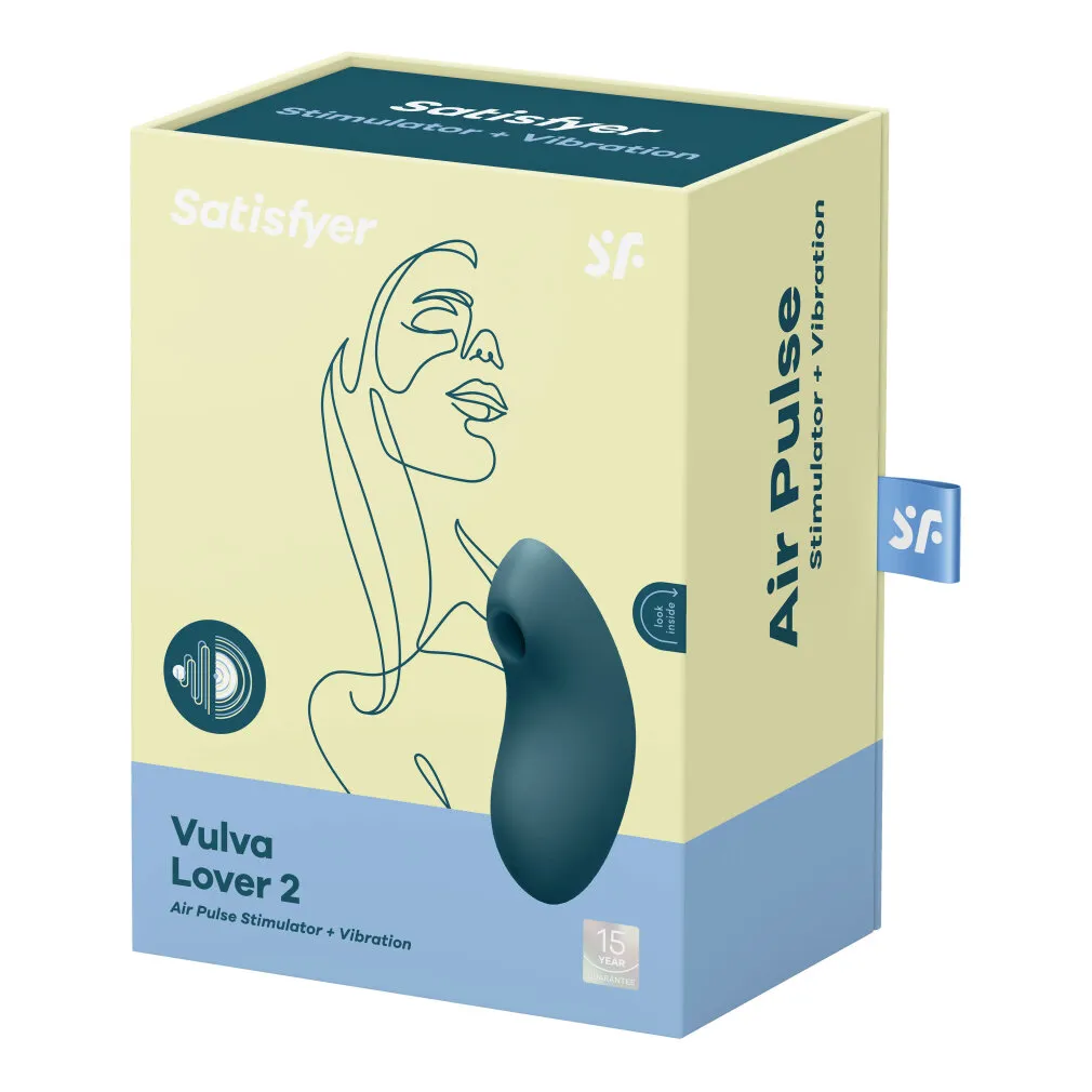 вакуумный массажер satisfyer vulva lover 2 blue 018621sa в Севастополе
