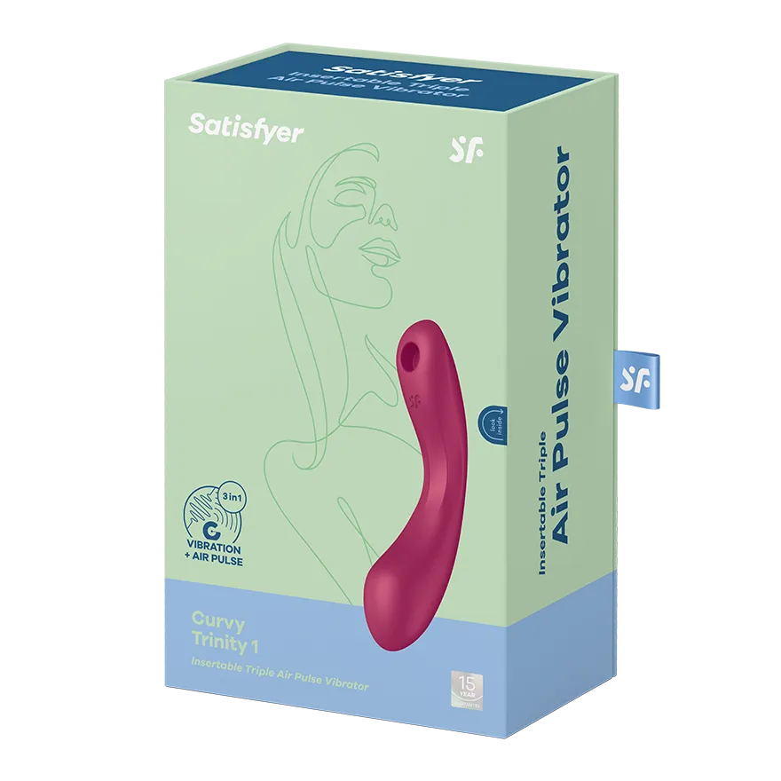 вакуумный массажер satisfyer curvy trinity 1 red 036496sa в Севастополе