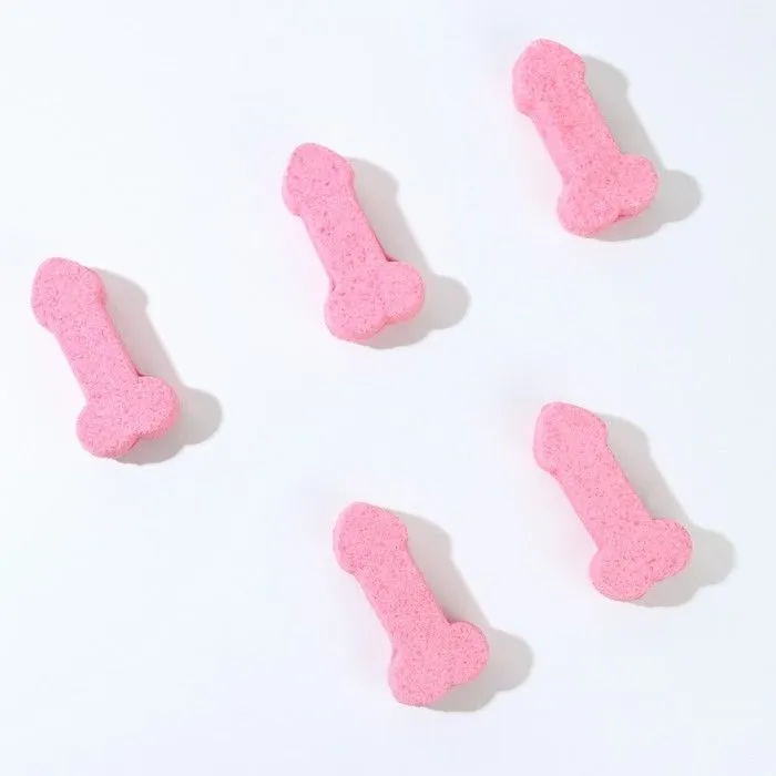 набор бомбочек для ванны в форме мужского достоинства «сильной и независимой», 5 шт по 30 г в Севастополе