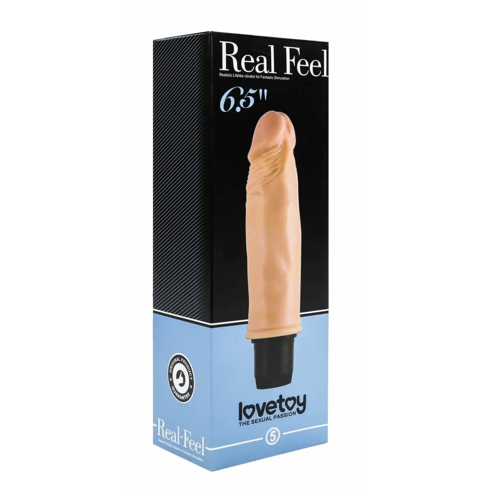 вибратор lovetoy real feel 6.5, телесный в Севастополе