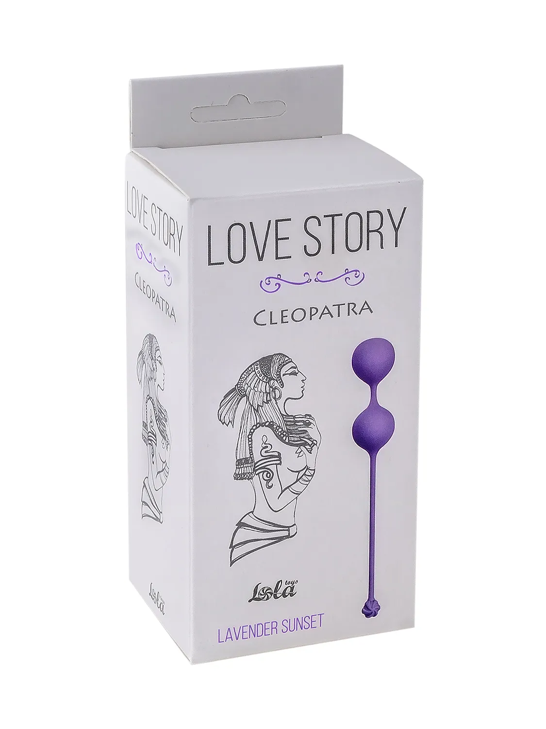 вагинальные шарики cleopatra lavender sunset 3007-02lola в Севастополе