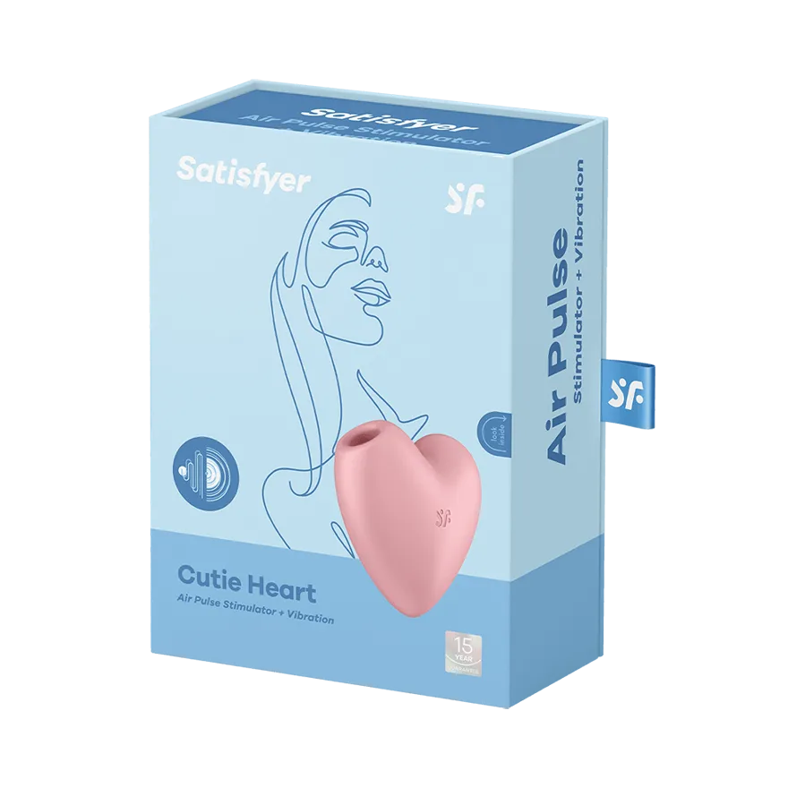 вакуумный массажер satisfyer cutie heart light red 037264sa в Севастополе