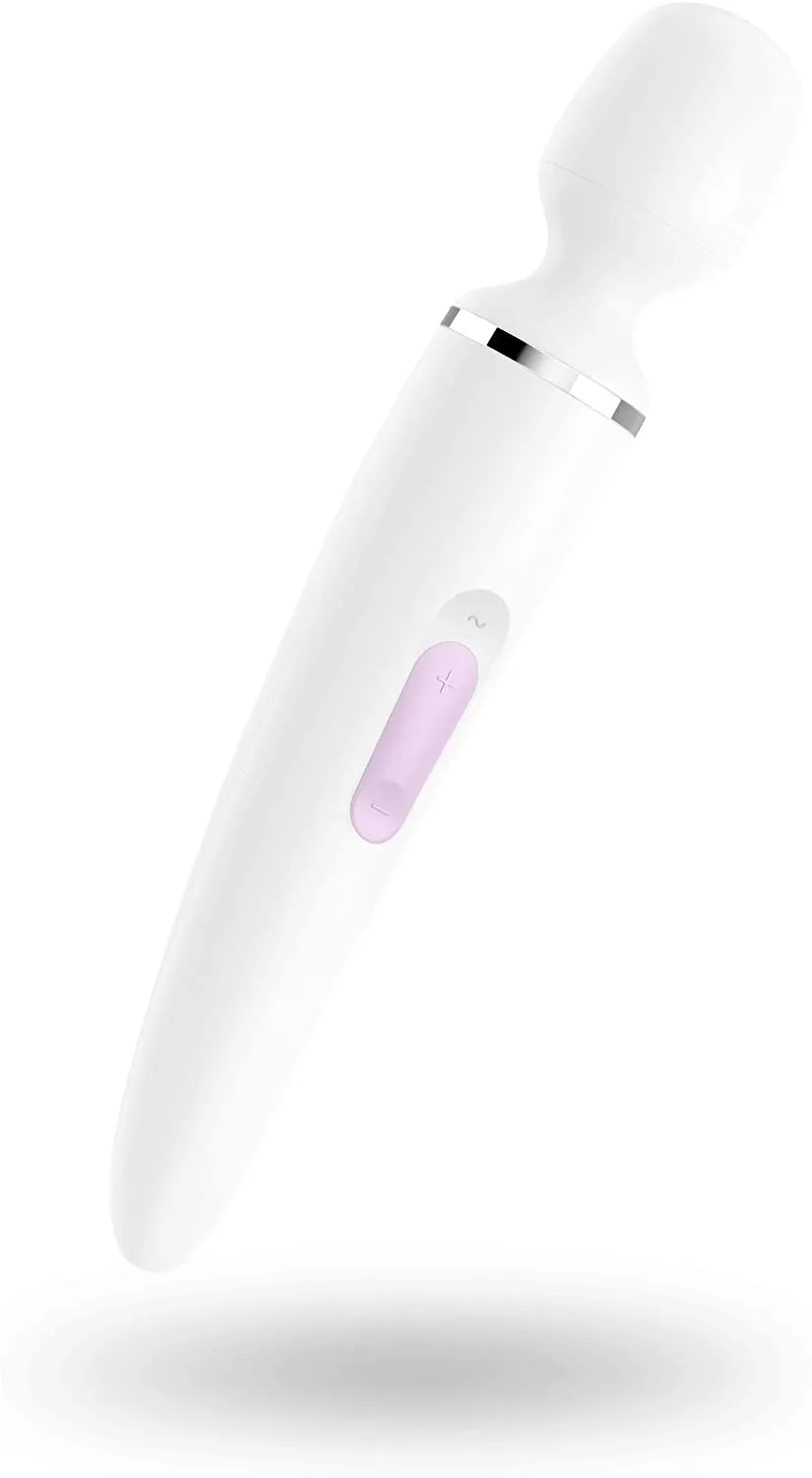 вибромассажер satisfyer wand-er woman (white/chrome) 001227sa в Севастополе
