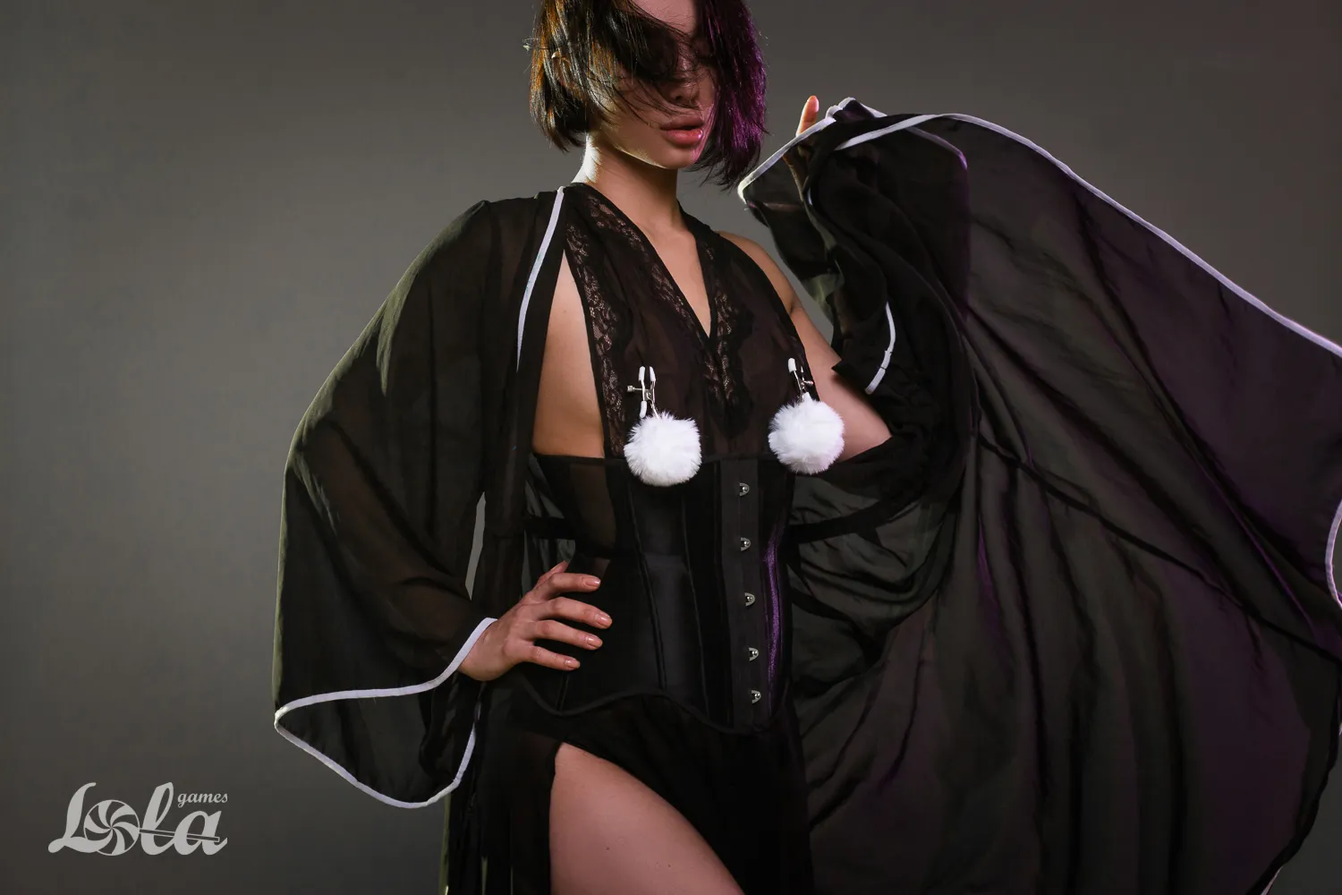 зажимы на cоски party hard angelic white 1140-01lola в Севастополе