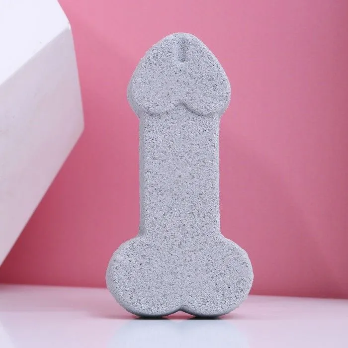 бомбочка для ванны в форме мужского достоинства «это намёк на секс», апельсин, 60 г в Севастополе