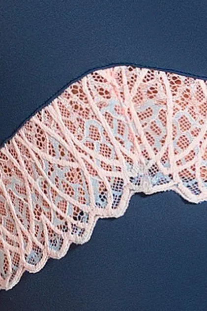 Эротическое корсет lapin rose selina синий в Севастополе