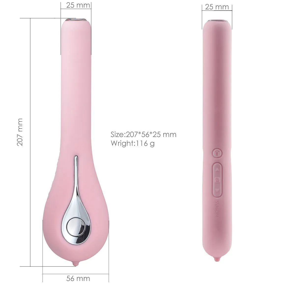 вибратор svakom siime eye с камерой, розовый в Севастополе