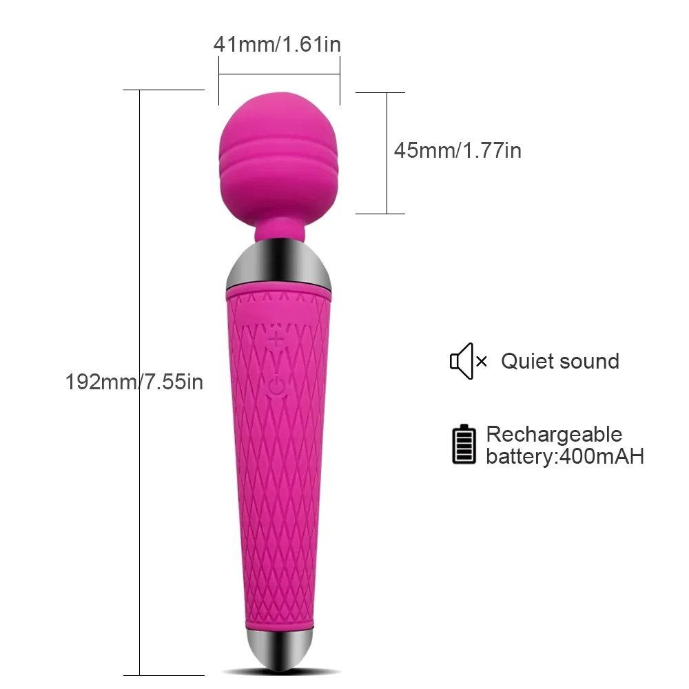 массажер с 16 видами пульсации фиолетовый  47178--1mm в Севастополе