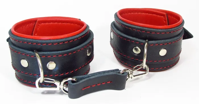 оковы на ноги с красным подкладом 56008ars в Севастополе