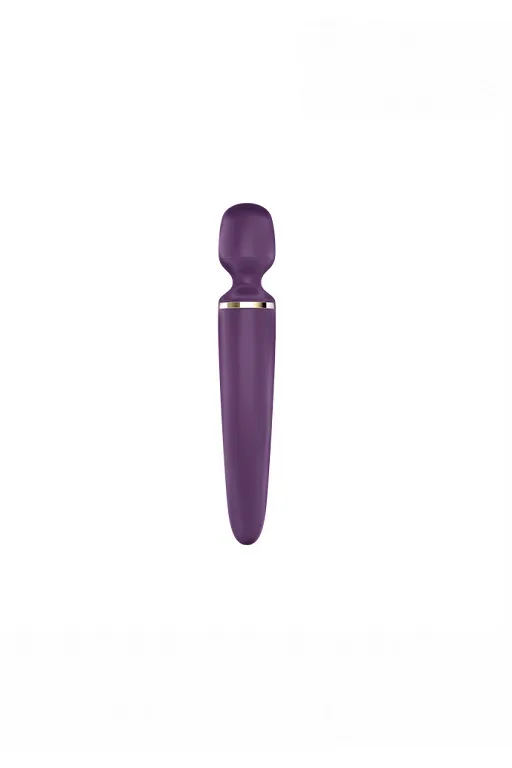 универсальный вибромассажер satisfyer wand-er woman (purple/gold) в Севастополе