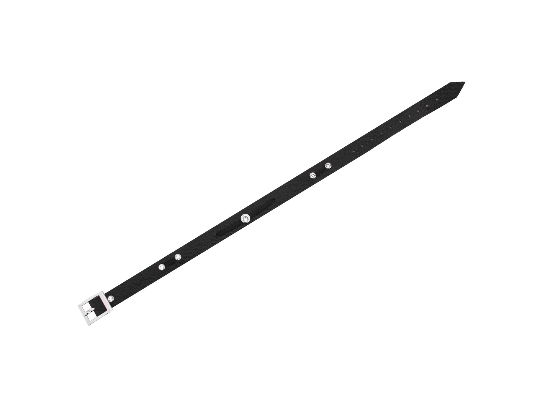 чокер со стразой pinkrabbit, чёрный в Севастополе