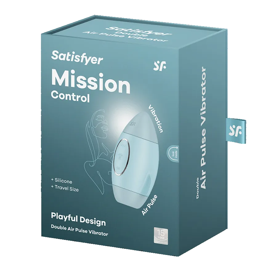 вакуумный массажер satisfyer mission control light blue 060071sa в Севастополе