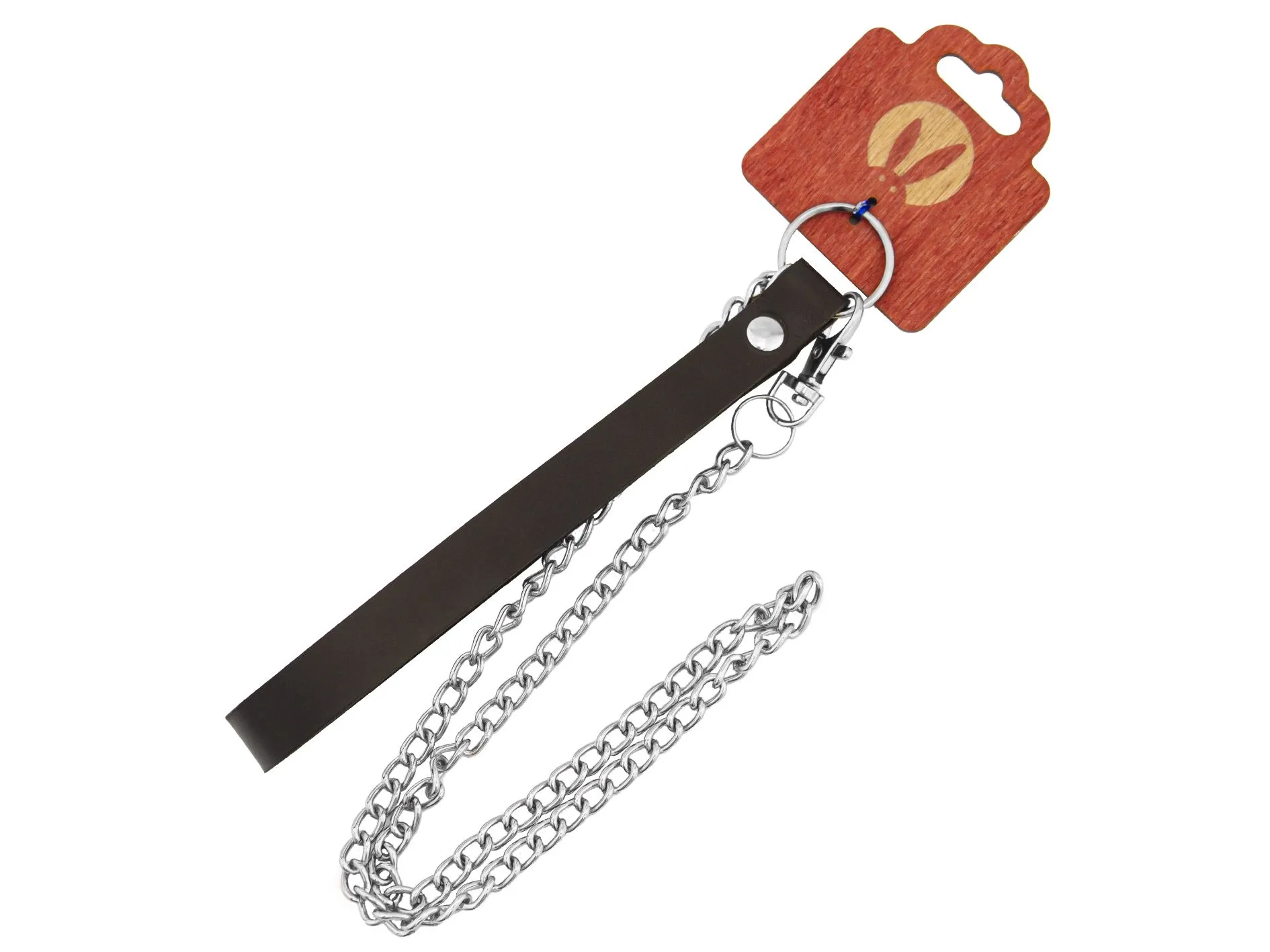 Поводок PinkRabbit для ошейника, с карабином