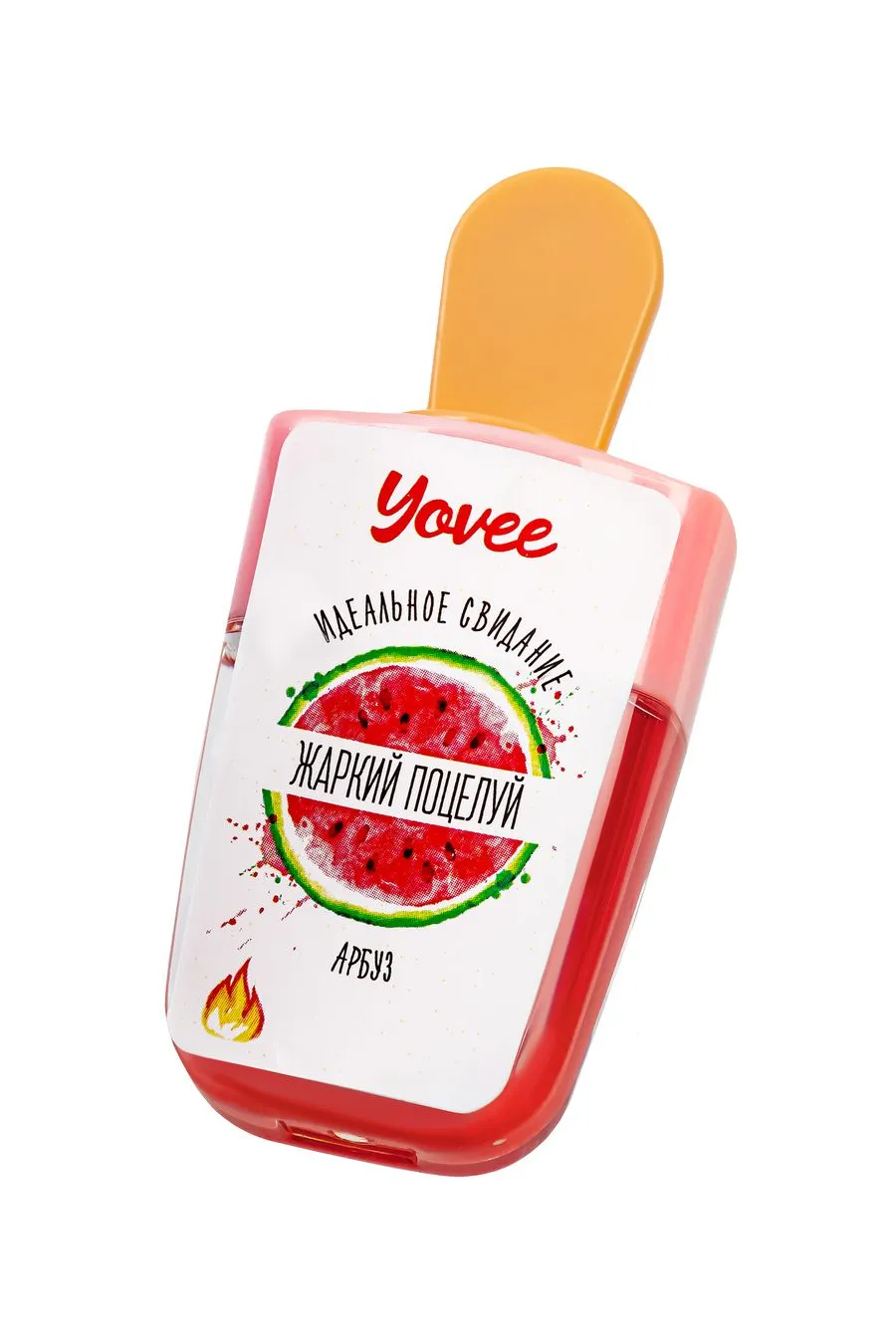бальзам для губ yovee «жаркий поцелуй» с ароматом арбуза, разогревающий, 5 мл в Севастополе