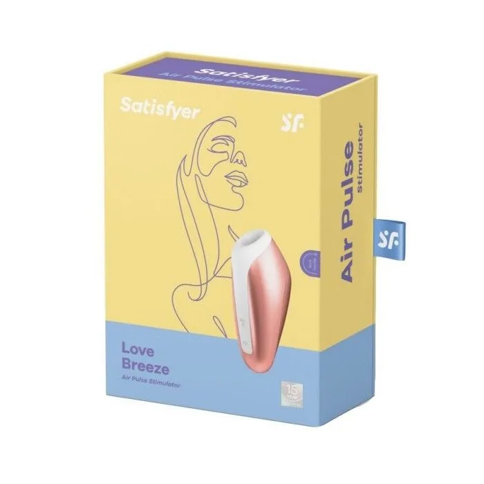 вакуум-волновой бесконтактный стимулятор клитора satisfyer love breeze, силикон, розовый в Севастополе