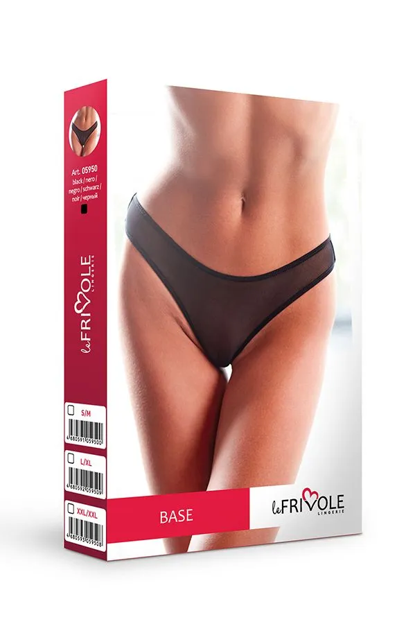 Эротическое базовые трусики стринги из сетки le frivole base в Севастополе