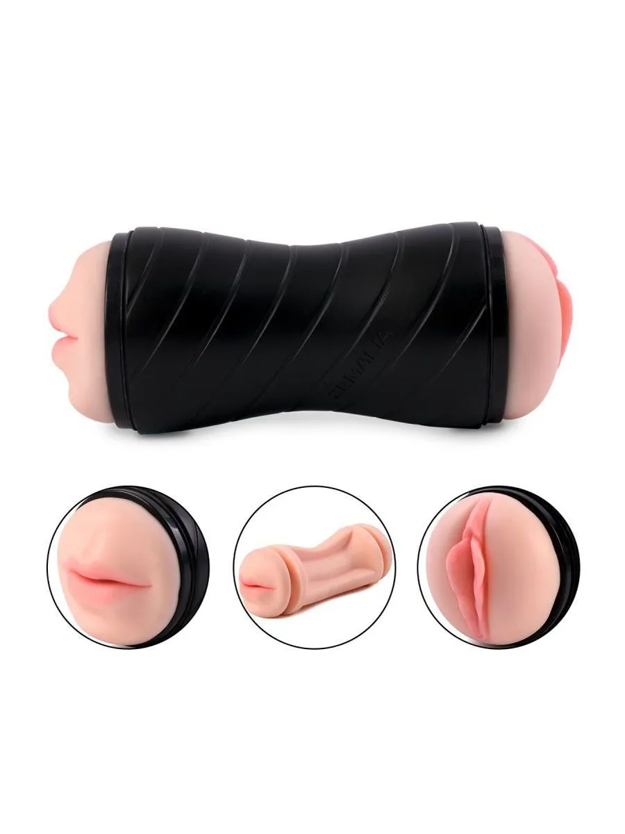 двухсторонний мастурбатор svakom zemalia gina (вагина и ротик в тубе) в Севастополе