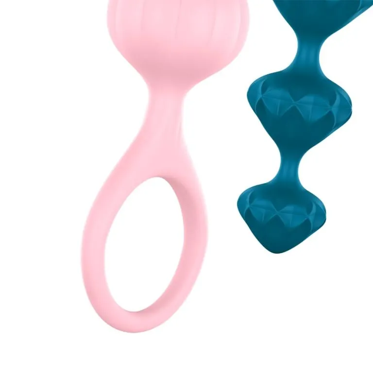 набор анальных цепочек satisfyer love beads (set of 2)  - разноцветный в Севастополе