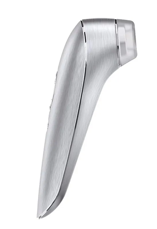 вибро-вакуумно-волновой стимулятор satisfyer high fashion, серебристый в Севастополе