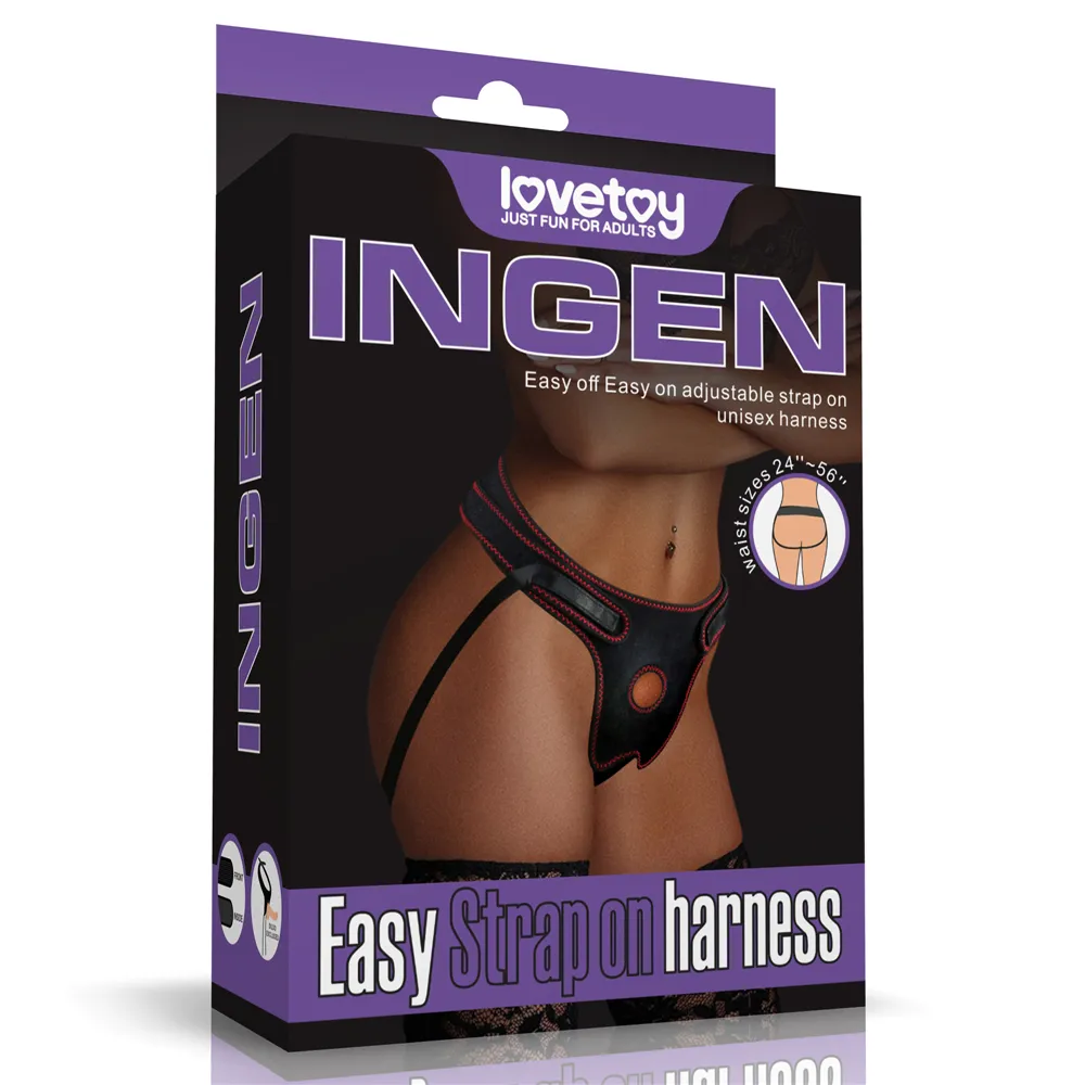 Трусы/ременной комплект для страпона с креплением O-ring Lovetoy Easy Strap on Harness