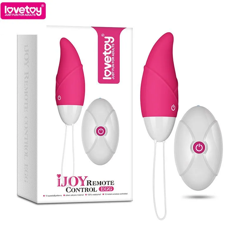 виброяйцо lovetoy ijoy remote control egg, розовое в Севастополе