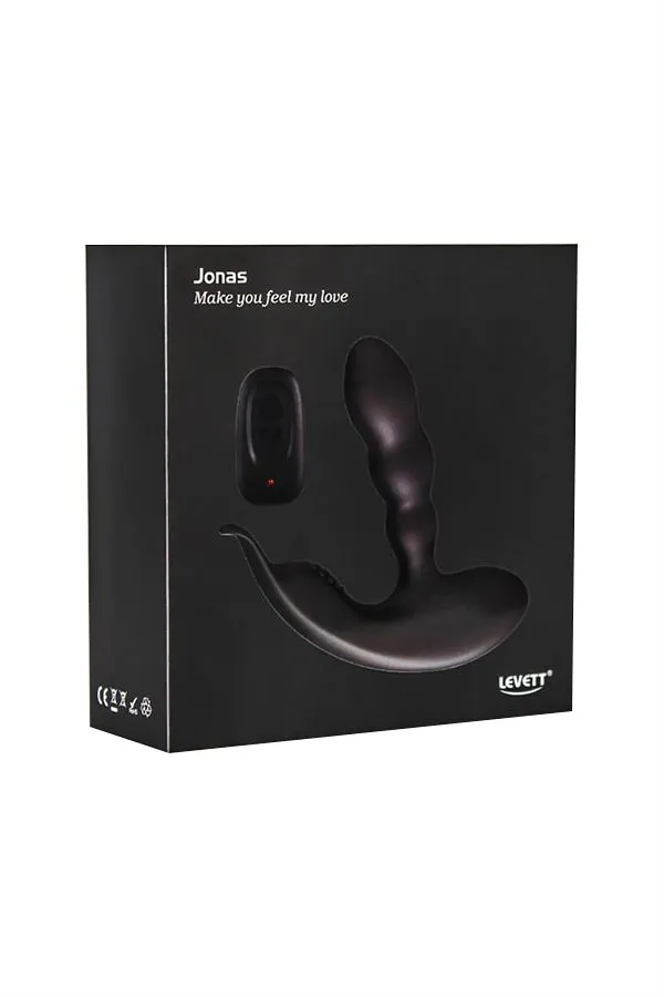 стимулятор простаты levett jonas, силикон, черный, 12,5 см в Севастополе