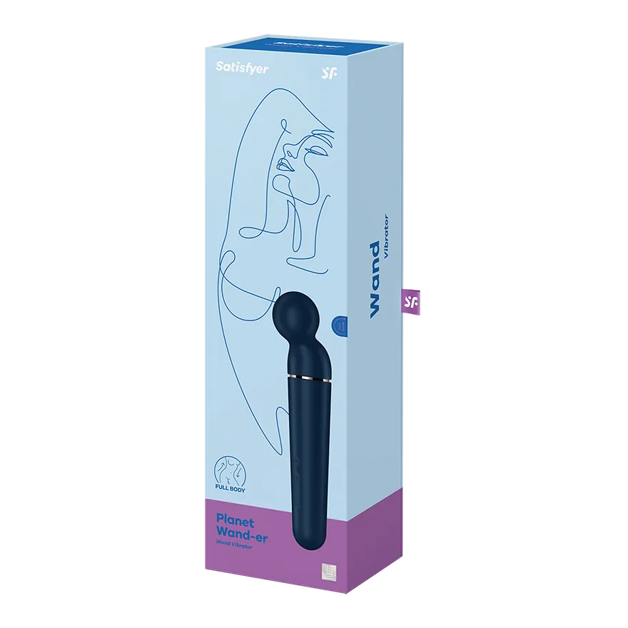 вибромассажер satisfyer planet wand-er blue + rosegold 018560sa в Севастополе