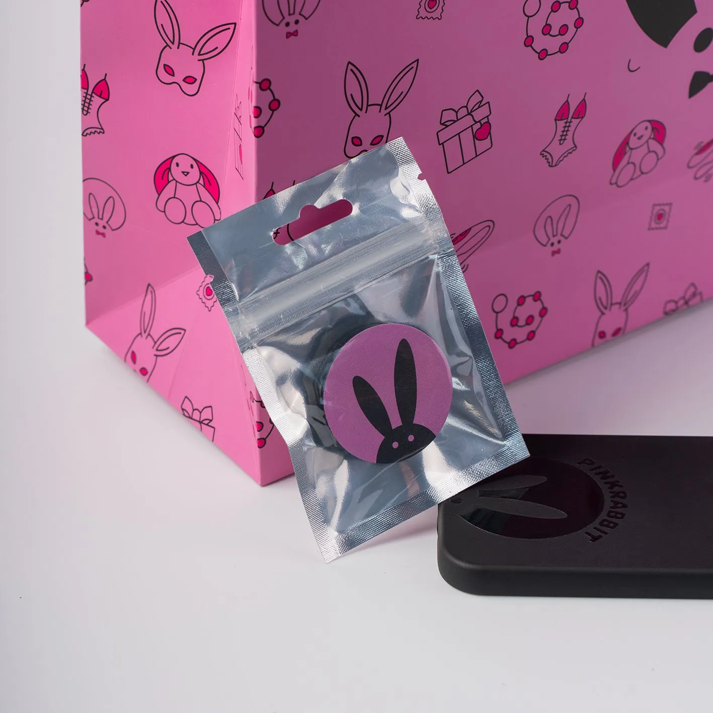 попсокет pinkrabbit с логотипом рк в Севастополе