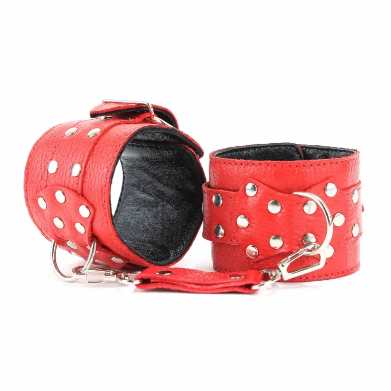 оковы из красной кожи 56005ars в Севастополе