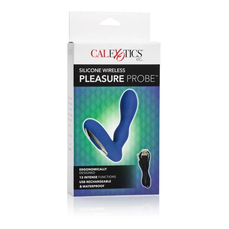 стимулятор простаты california exotic novelties wireless pleasure probe, синий в Севастополе