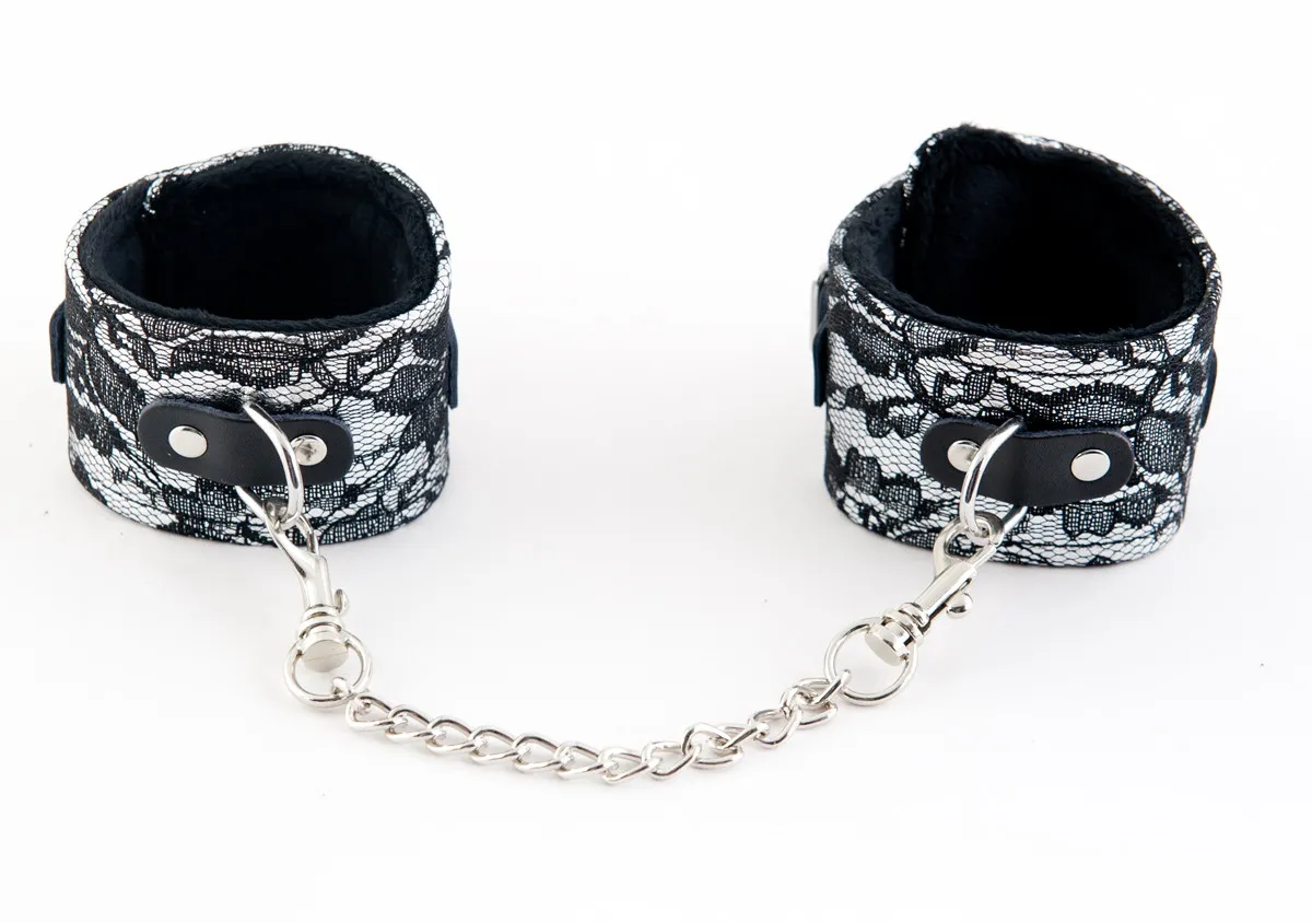 кружевные поножи toyfa marcus, серебристый, 46 см. в Севастополе