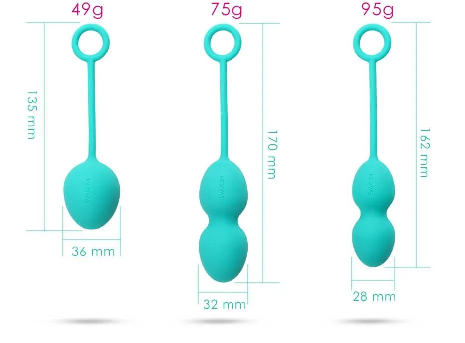 вагинальные шарики svakom nova ball, зеленые в Севастополе