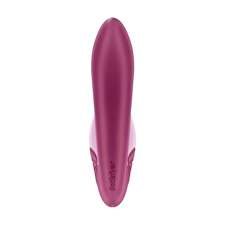 вибратор с вакуумным стимулятором satisfyer supernova (ягодный) в Севастополе