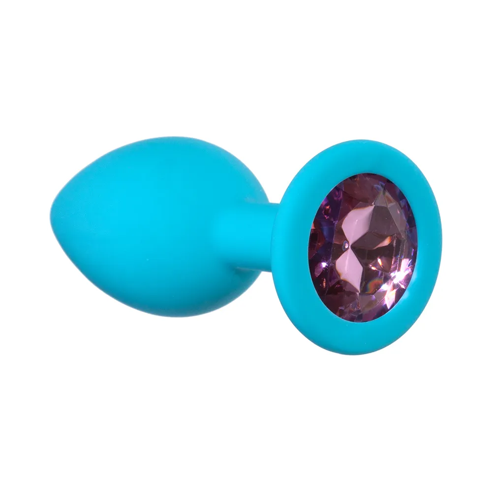 анальная пробка emotions cutie small turquoise pink crystal 4011-06lola в Севастополе