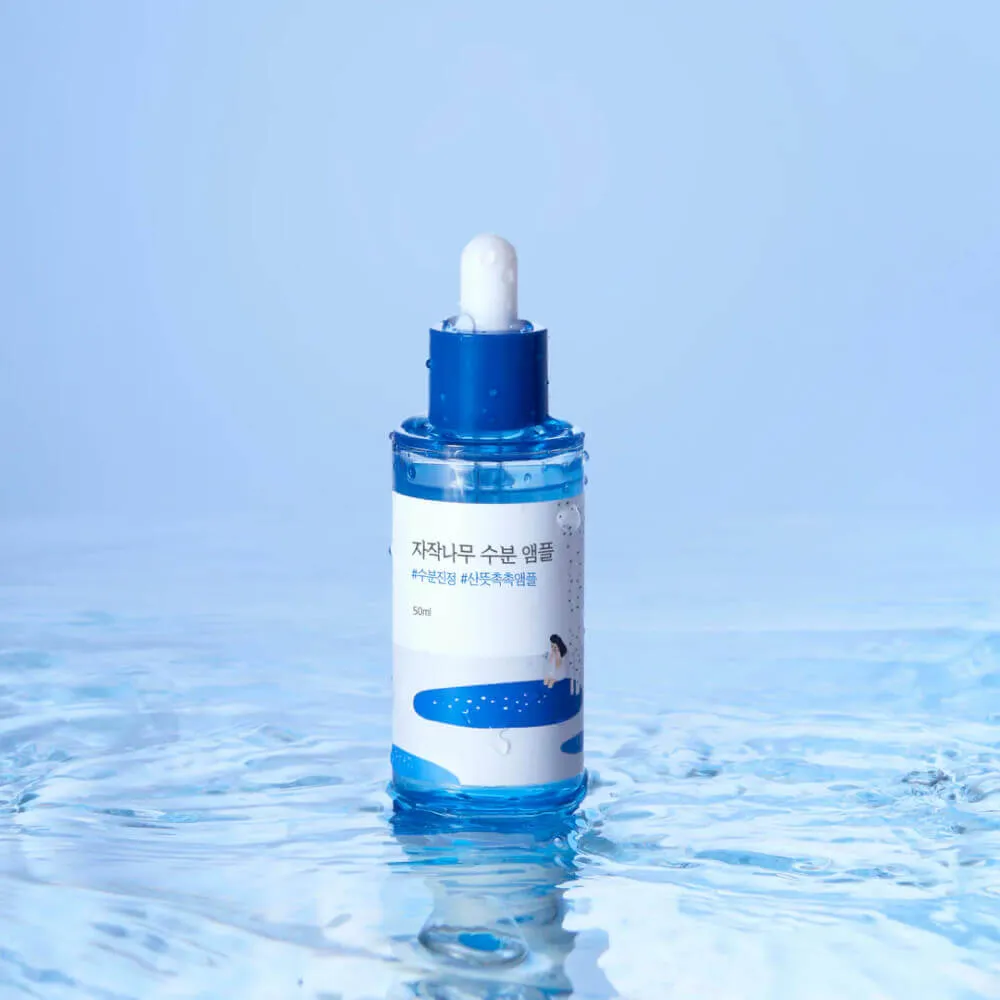 round lab birch juice moisturizing ampoule, липосомальная ампула для интенсивного увлажнения 50 мл в Севастополе