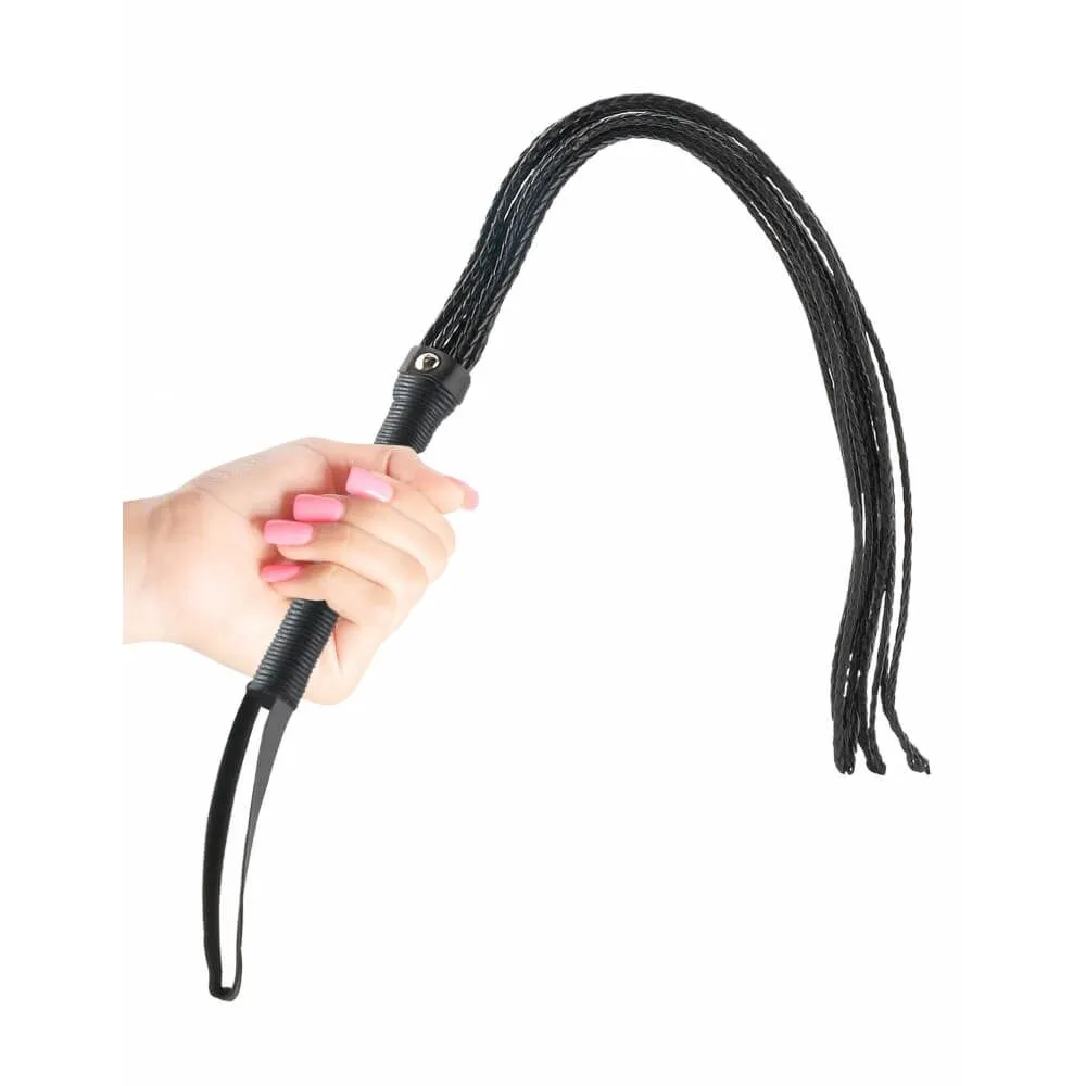 плеть pipedream braided cat-o-nine, чёрная в Севастополе