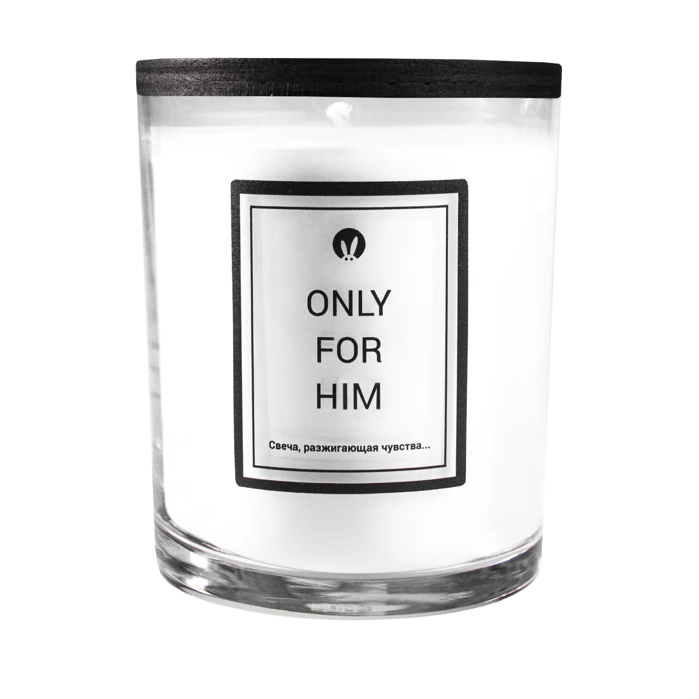 свеча pinkrabbit в стакане only for him в Севастополе
