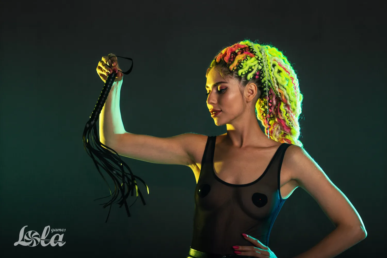 плеть party hard rebel 1116-01lola в Севастополе